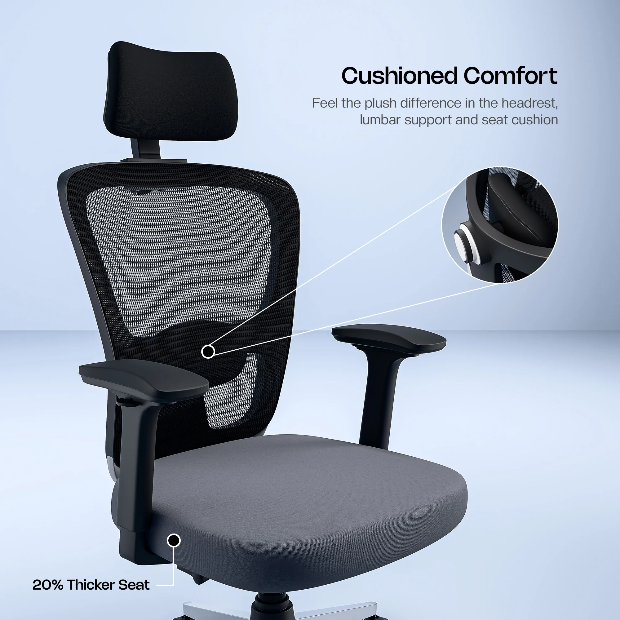 Green Soul Renewed Jupiter Pro Intelli-Adapt Recline Office Chair - Image 35