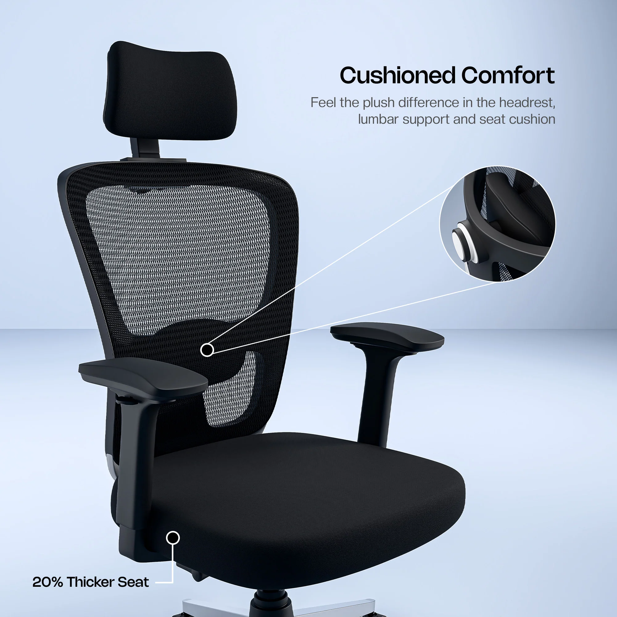Green Soul Renewed Jupiter Pro Intelli-Adapt Recline Office Chair - Image 44