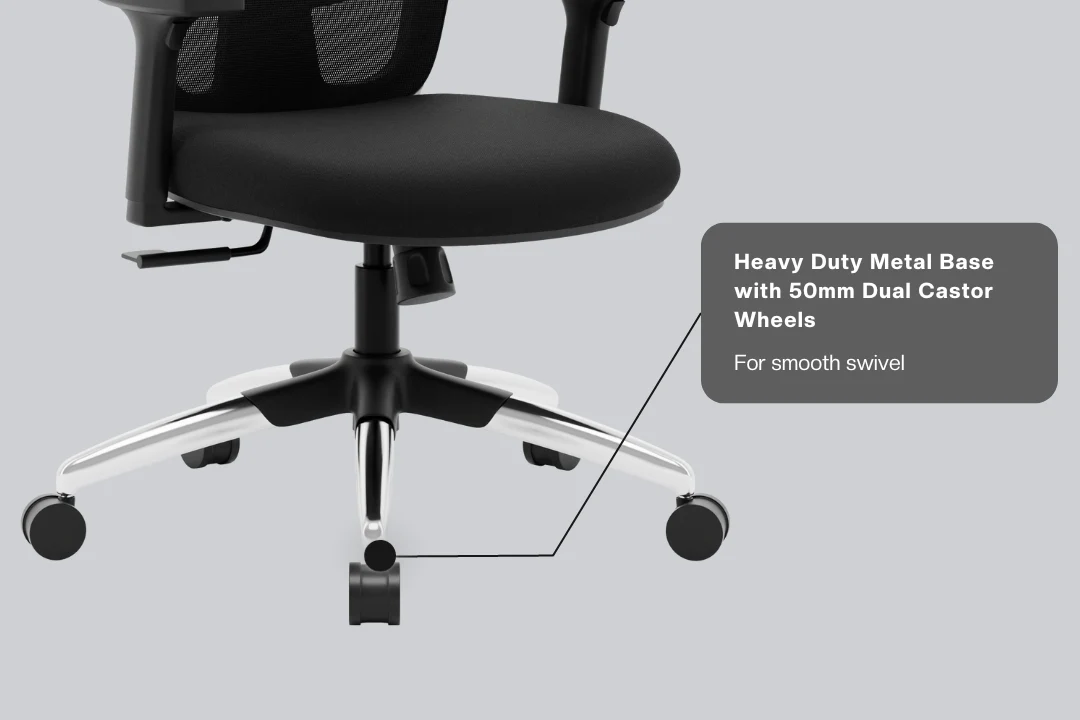 Green Soul Renewed Jupiter Superb Mid Back Office Chair - Image 4