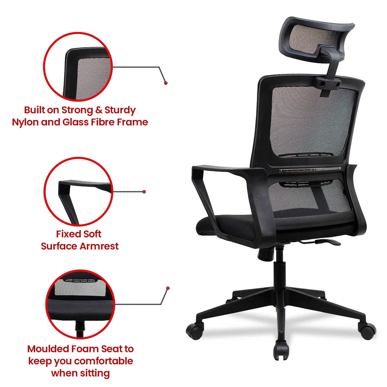 Green Soul Renewed Kaya Office Chair - Image 4