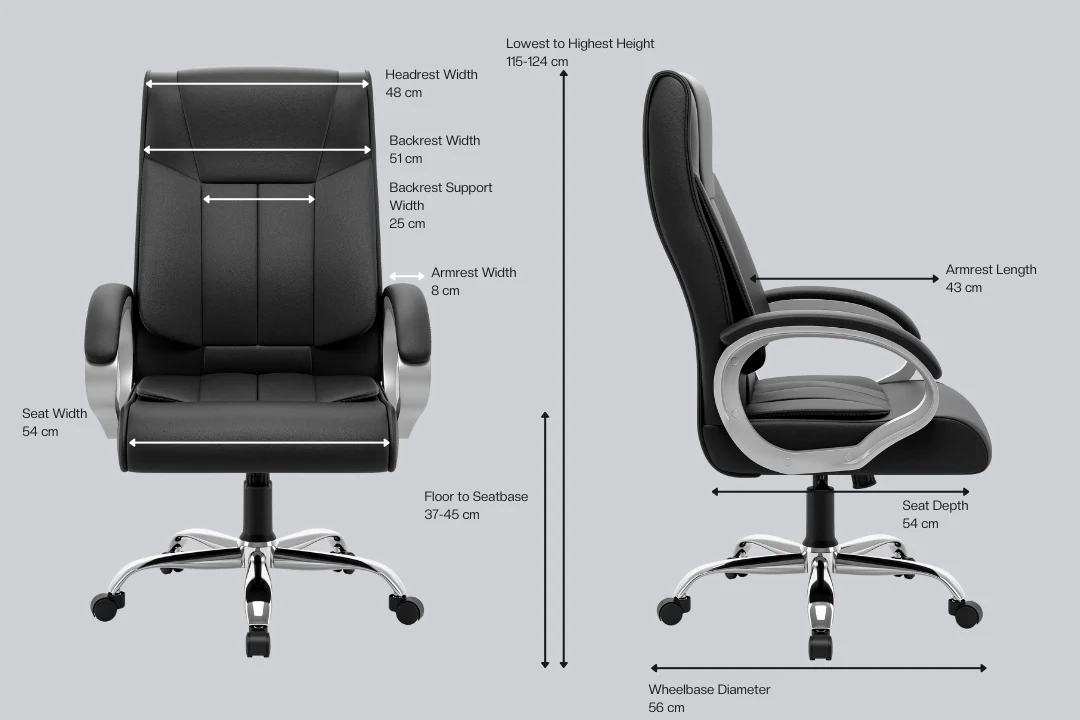 Green Soul Kiev Orthopedic Boss Office Chair (Leatherette) - Image 15