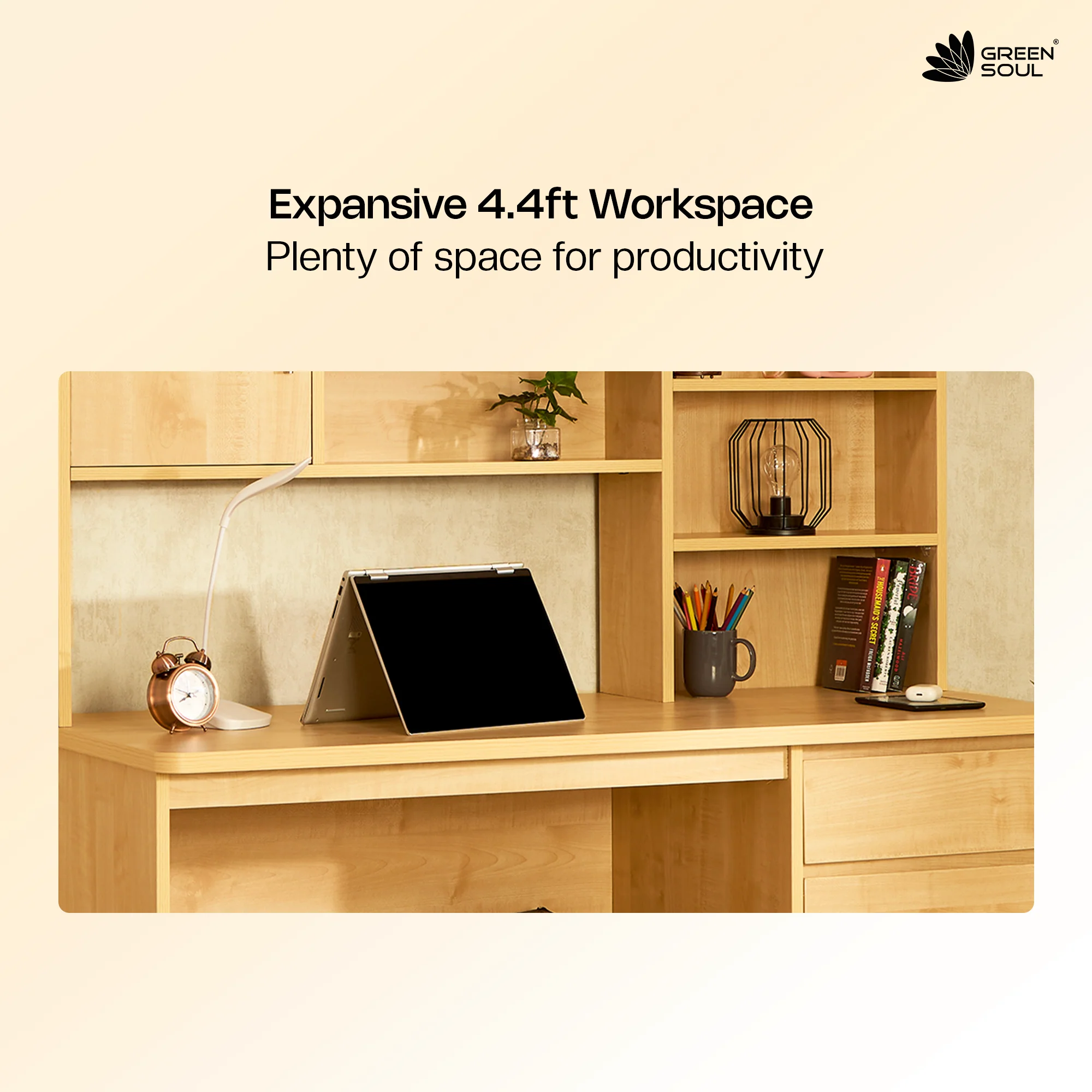 Green Soul Luxari Study Table for Home & Office - Image 19