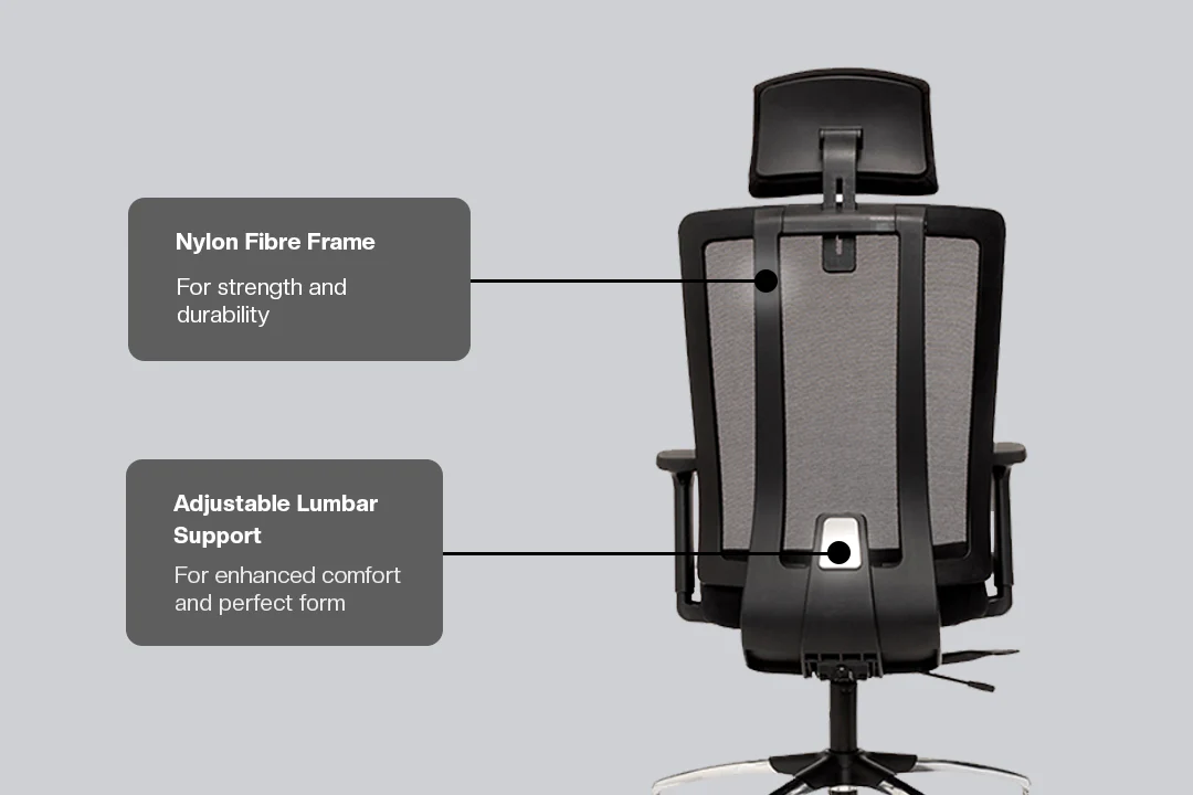 Green Soul Renewed Maestro High Back Mesh Office Chair - Image 13