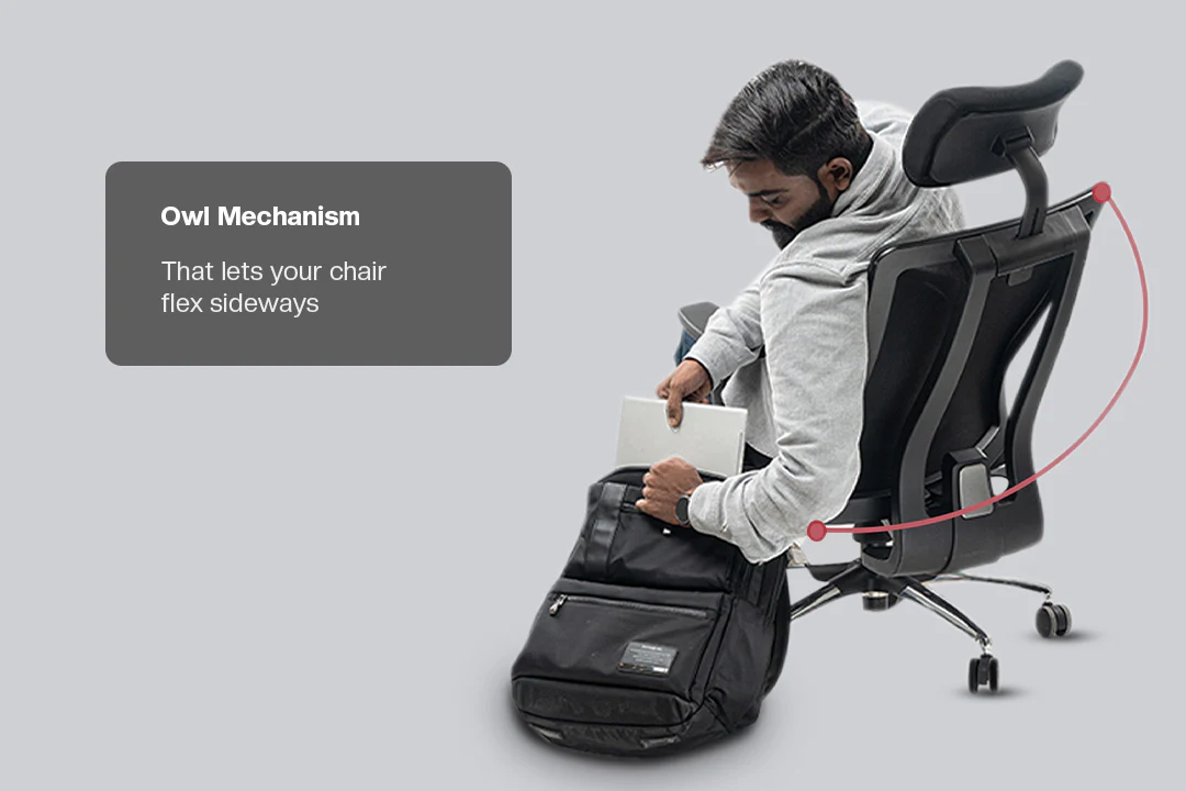 Green Soul Renewed Maestro High Back Mesh Office Chair - Image 9