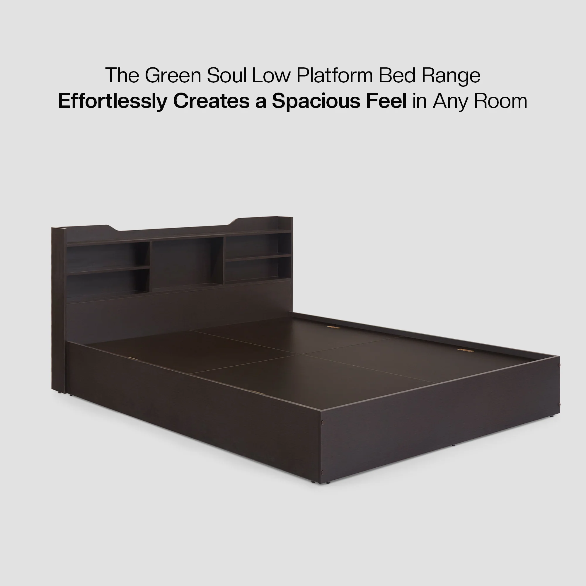 Green Soul Maybelle Queen bed with headboard & Box Storage - Image 10