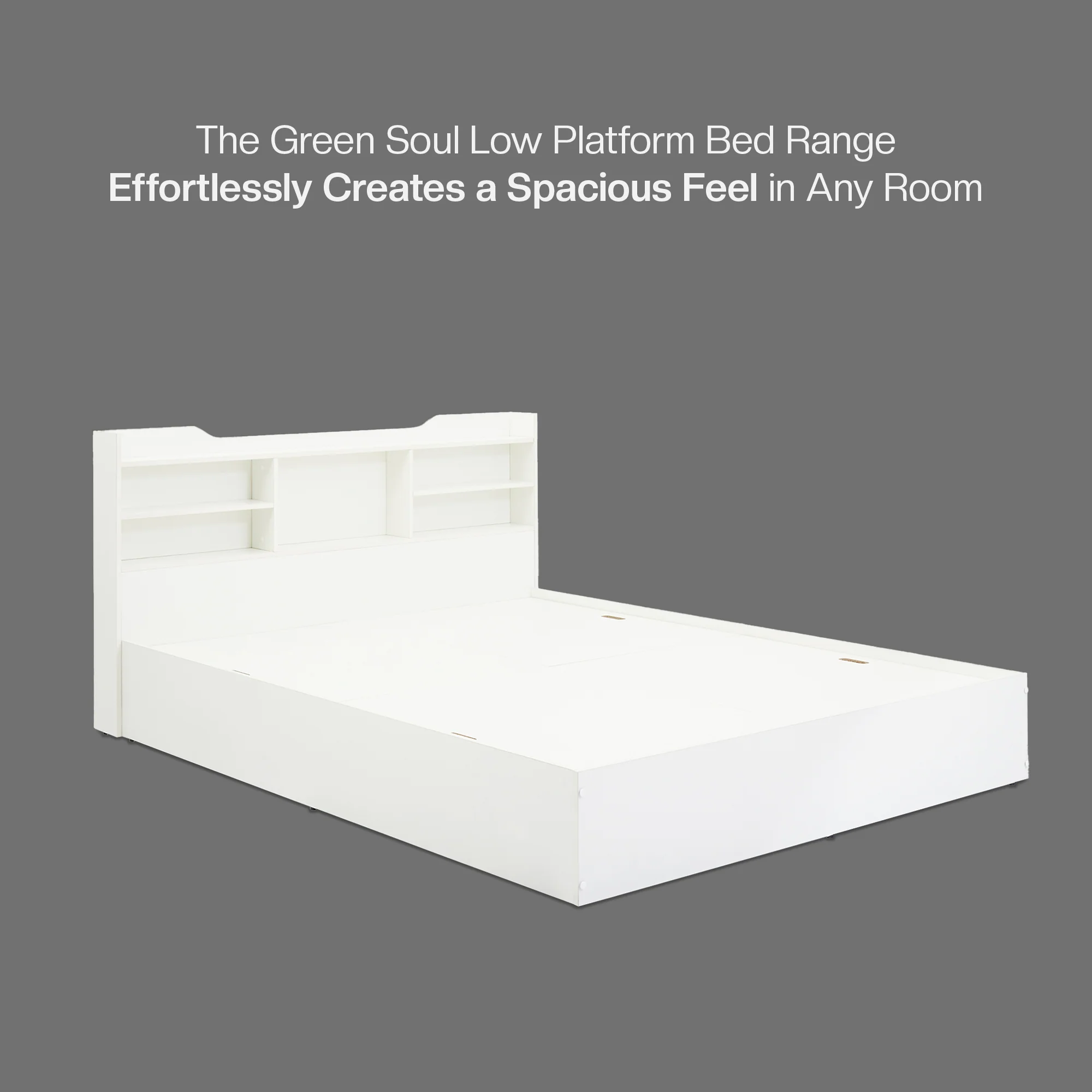 Green Soul Maybelle Queen bed with headboard & Box Storage - Image 4