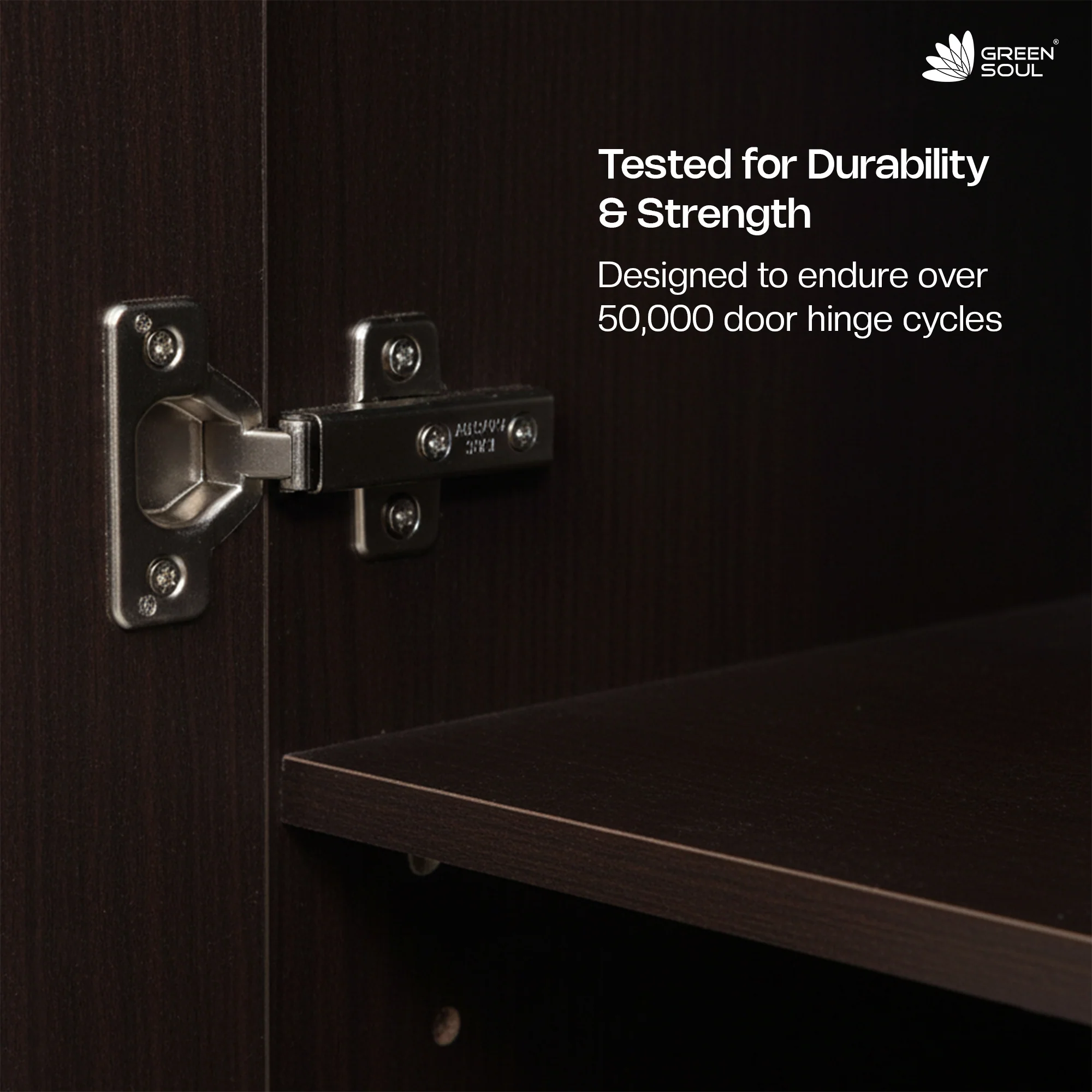 Green Soul Renewed Merlin 2-Door Wardrobe - Image 16