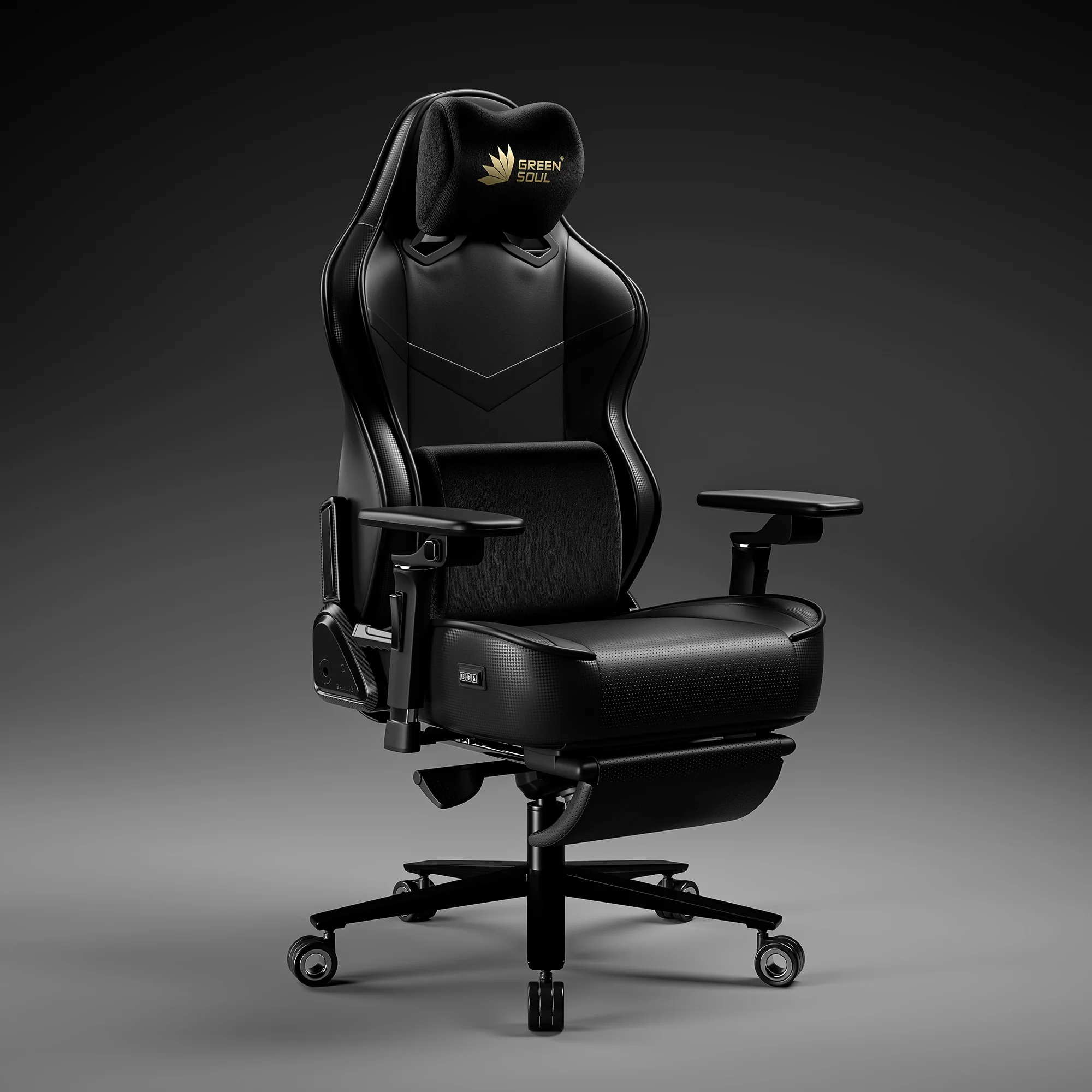 Green Soul Renewed Monster Pro Gaming Chair with Ventilated Seats - Image 22