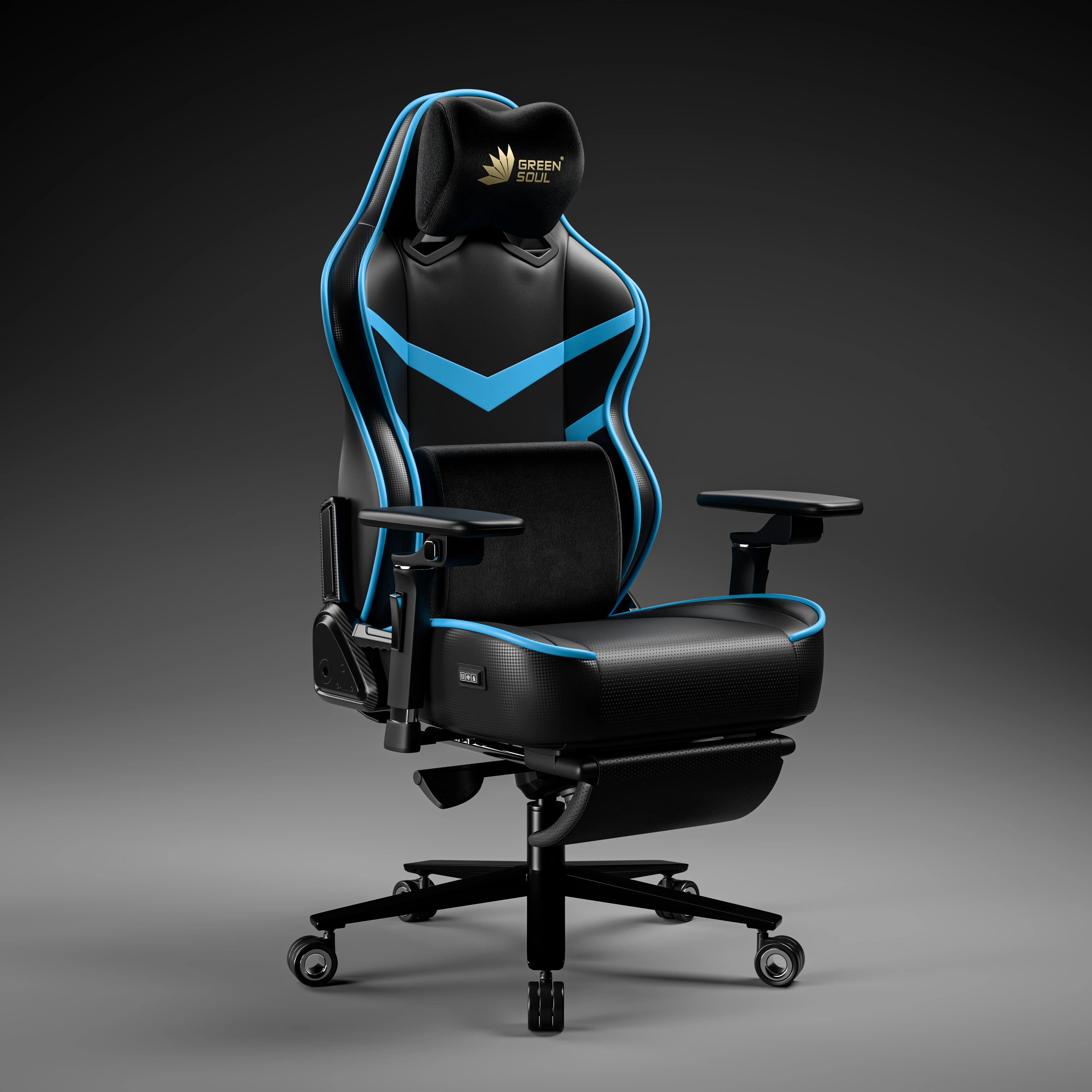Green Soul Renewed Monster Pro Gaming Chair with Ventilated Seats - Image 5