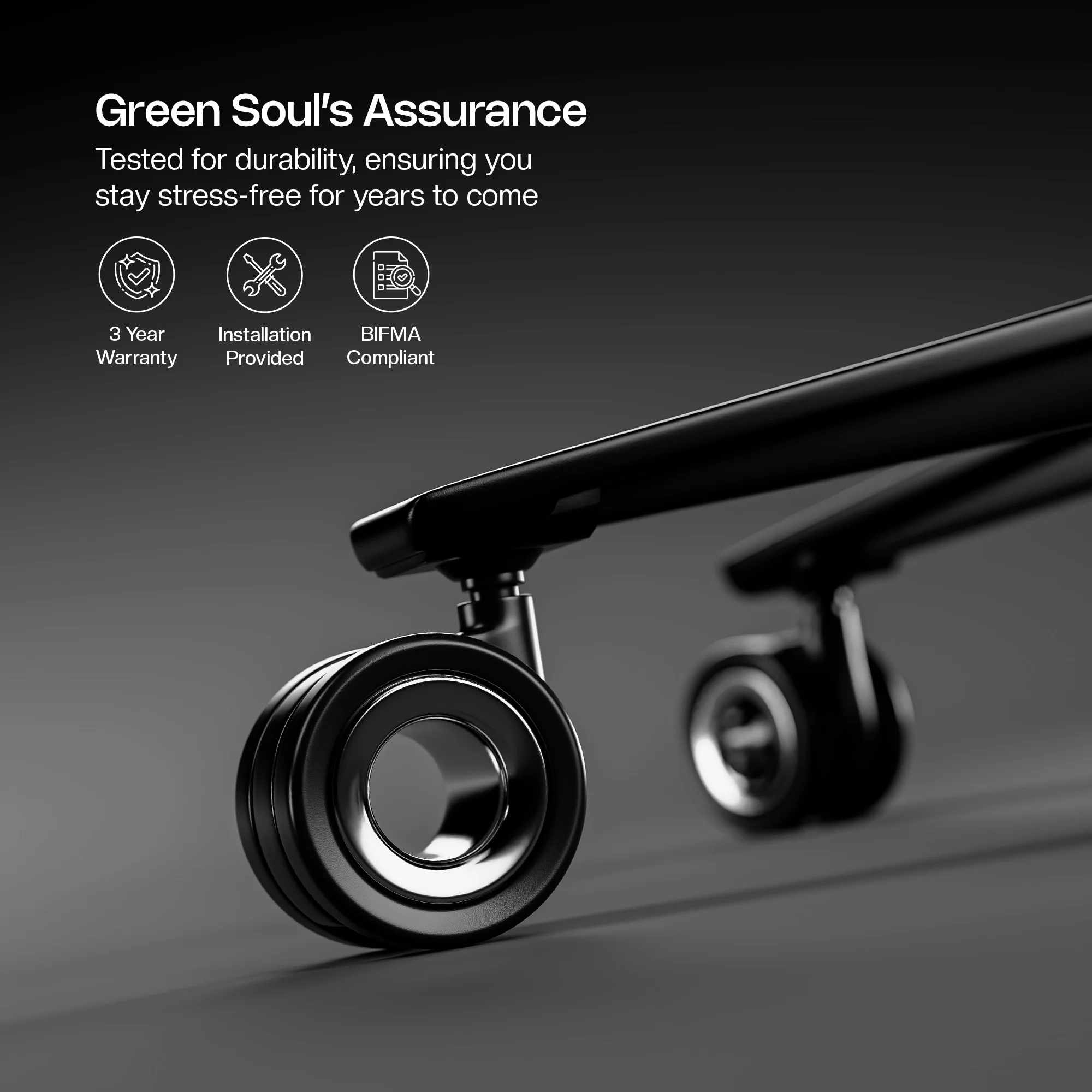 Green Soul Renewed Monster Pro Gaming Chair with Ventilated Seats - Image 7