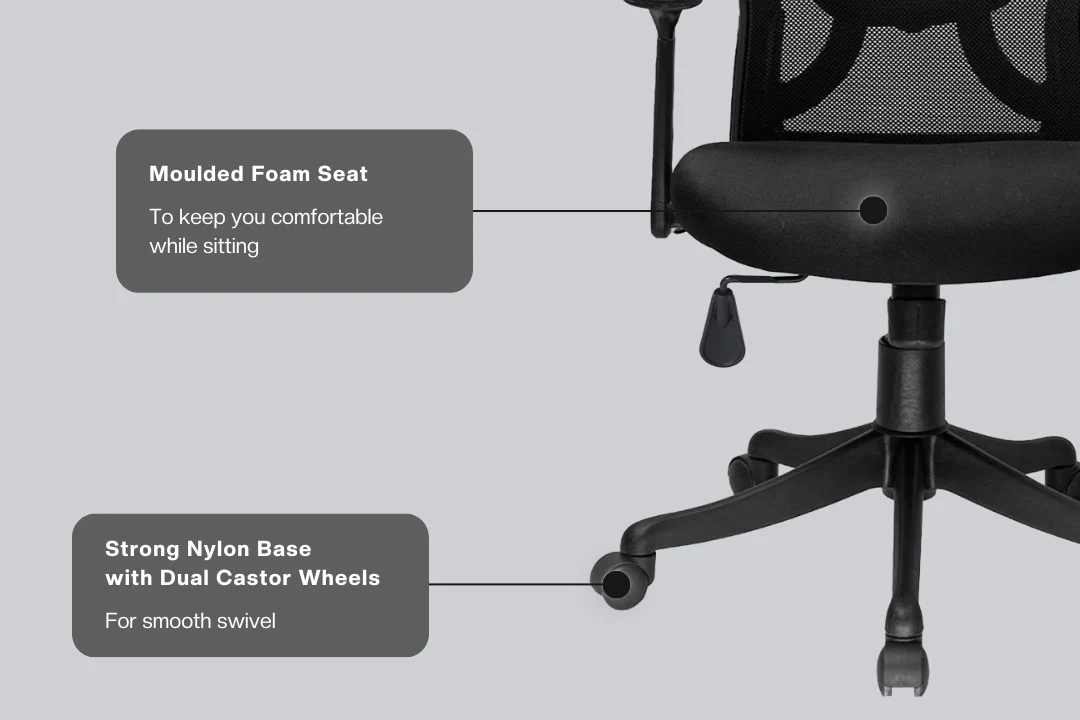 Green Soul Renewed New York Go High Back Mesh Office Chair - Image 10