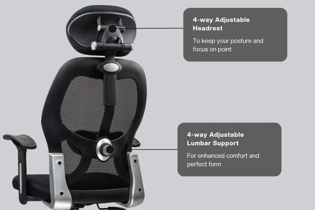 Green Soul Renewed New York Go High Back Mesh Office Chair - Image 12