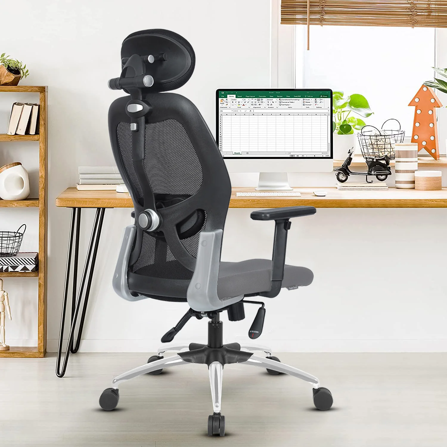 Green Soul Renewed New York Superb High Back Mesh Office Chair - Image 12