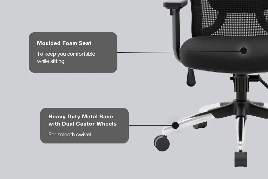 Green Soul Renewed New York Superb High Back Mesh Office Chair - Image 66