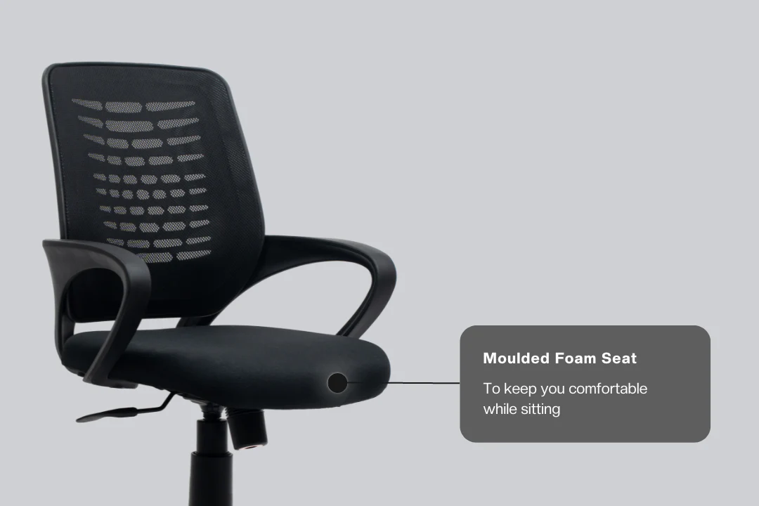 Green Soul Renewed Nova Mid Back Basic Chair - Image 32