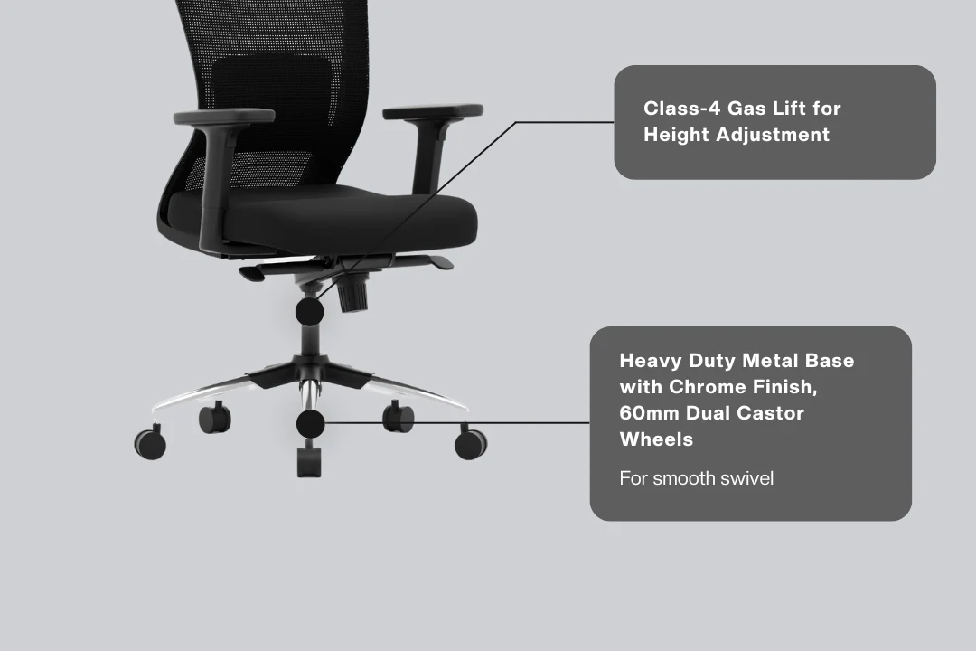 Green Soul Renewed Primus High Back Office Chair - Image 4