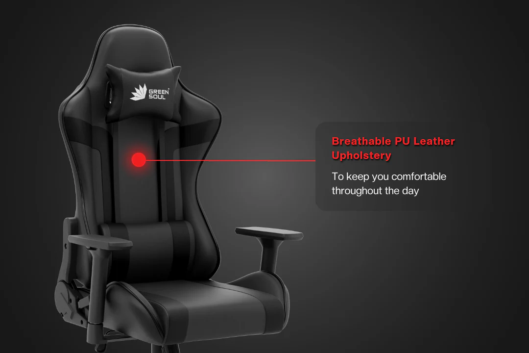 Green Soul Renewed Raptor 2.0 Racing Edition Gaming Chair - Image 39