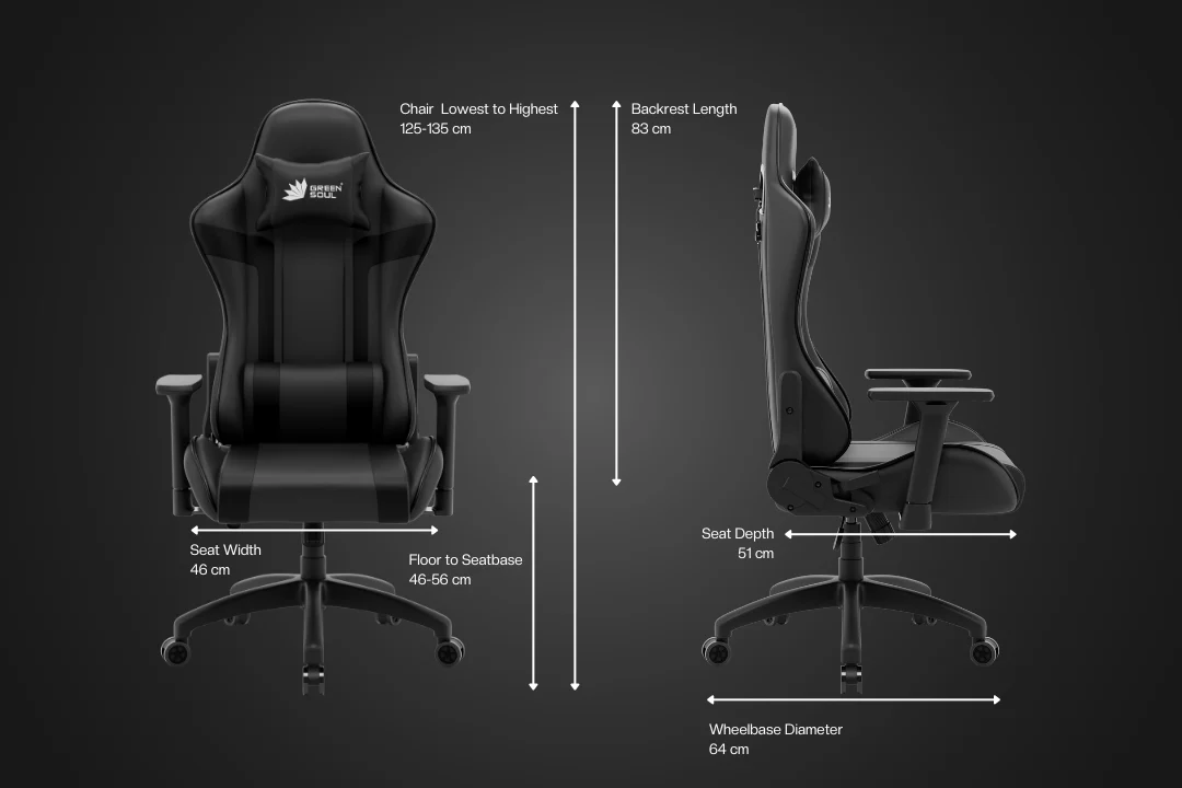 Green Soul Renewed Raptor 2.0 Racing Edition Gaming Chair - Image 42