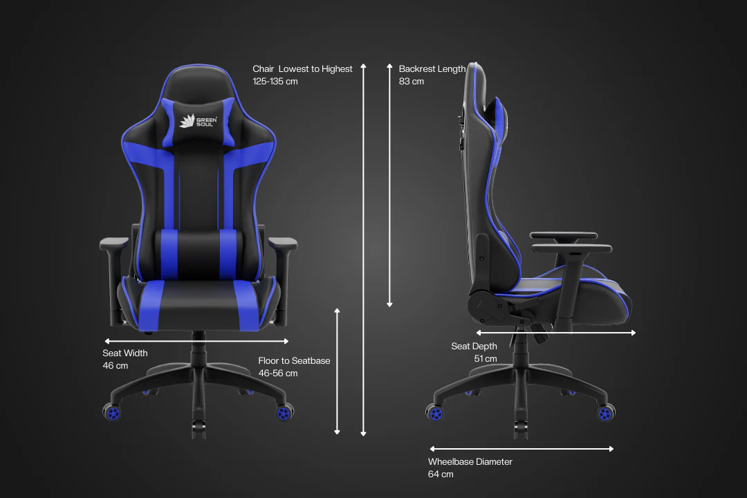 Green Soul Renewed Raptor 2.0 Racing Edition Gaming Chair - Image 46