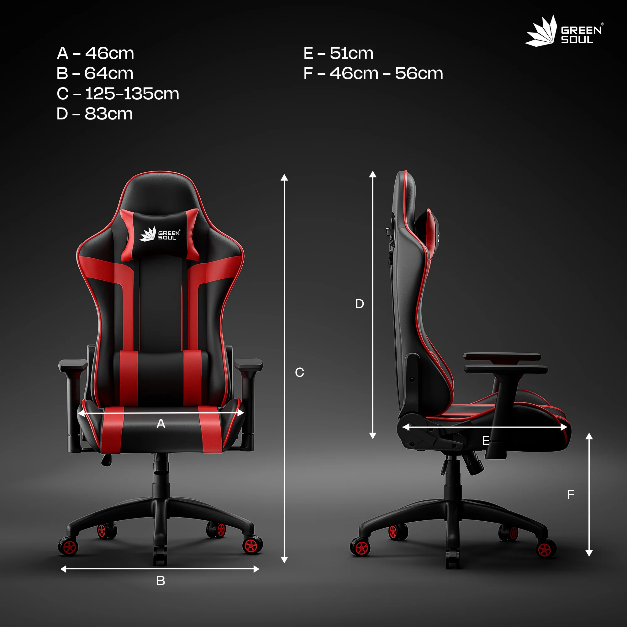 Green Soul Renewed Raptor 2.0 Racing Edition Gaming Chair - Image 54