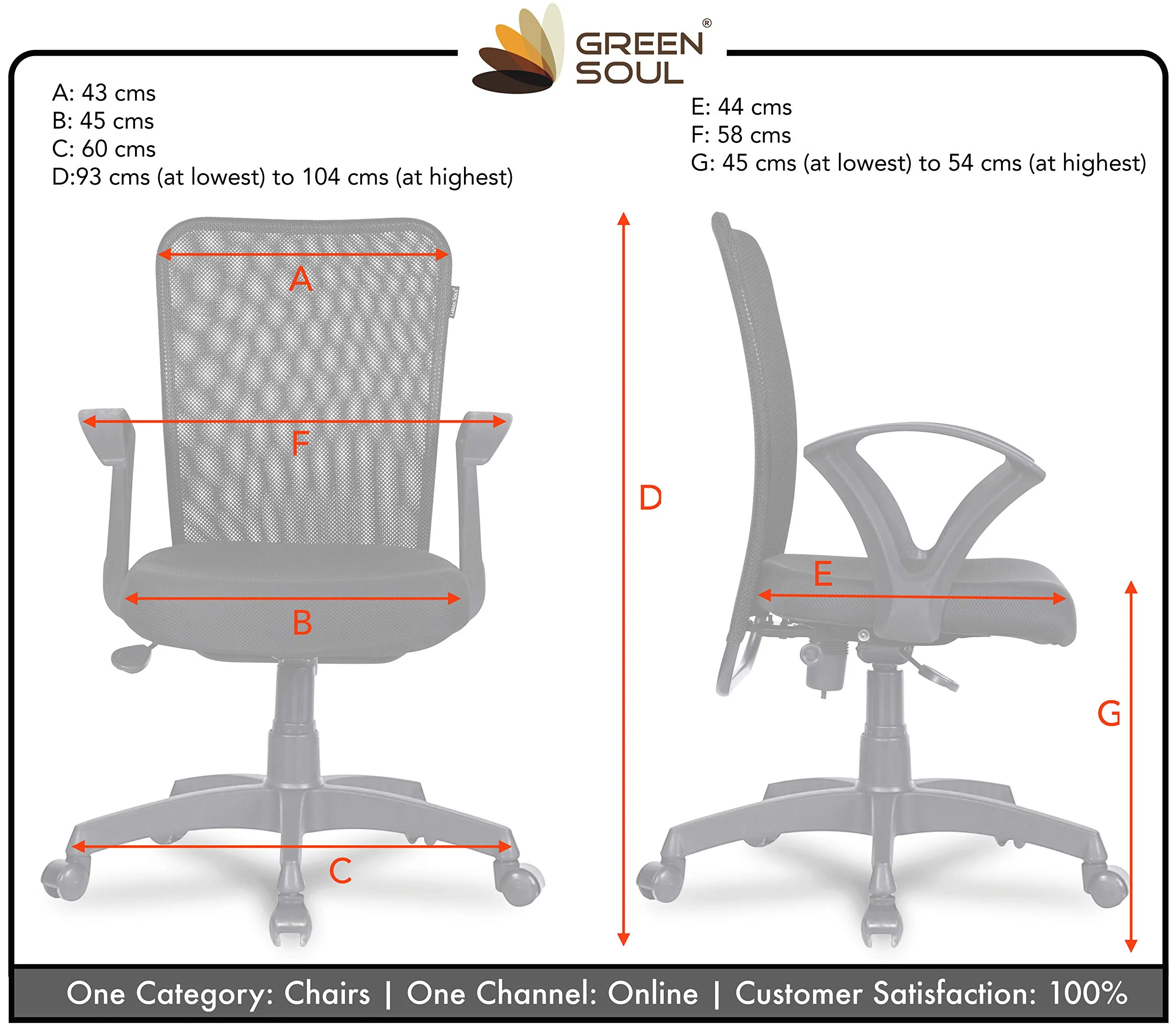 Green Soul Renewed Seoul Basic Chair - Image 48