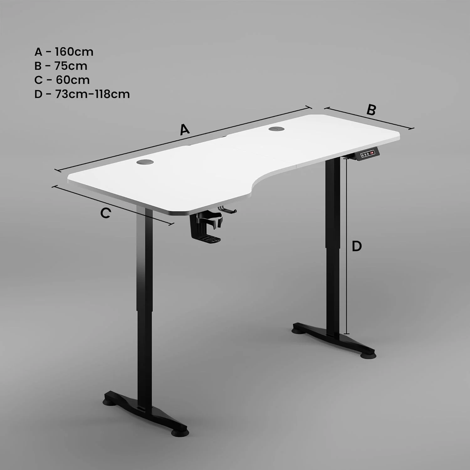 Green Soul Renewed Trigger Height Adjustable Table - Image 13