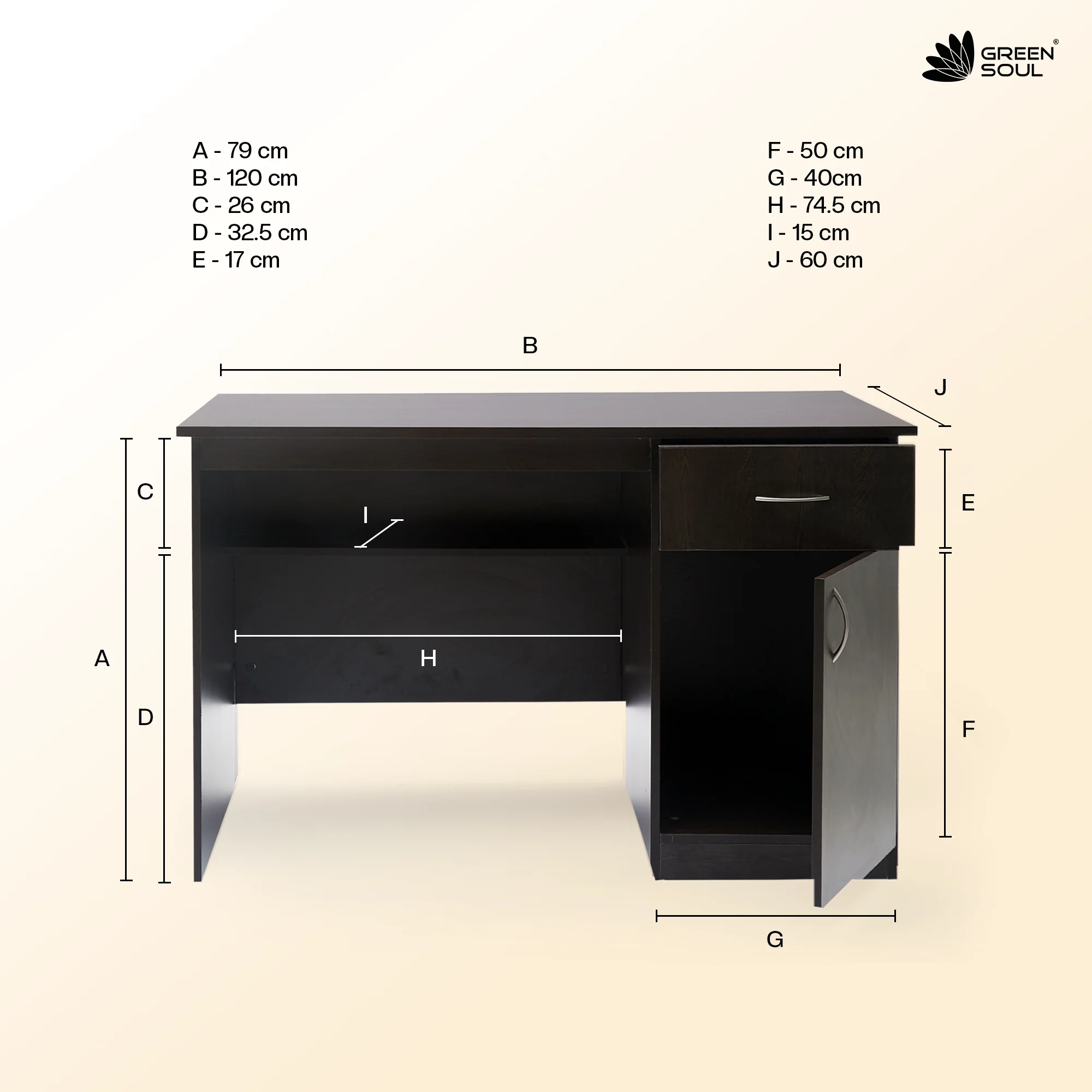 Green Soul Renewed Venue Study Table - Image 37