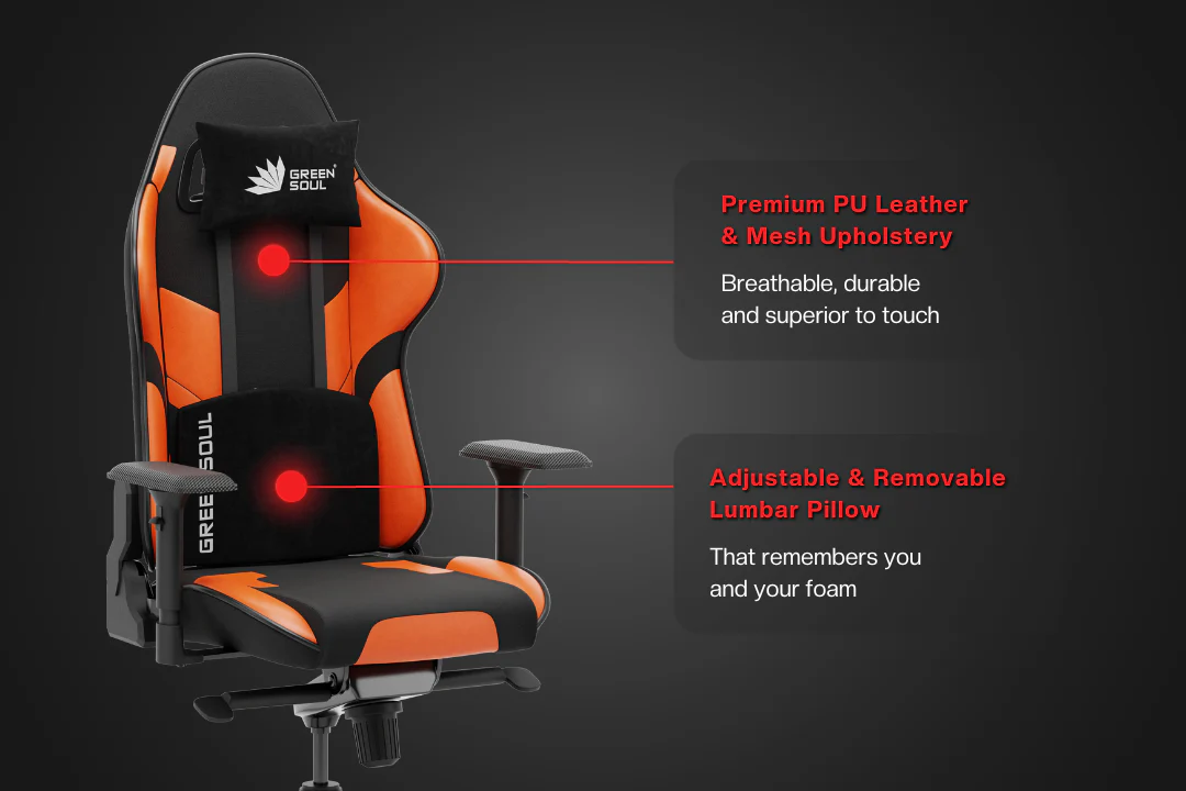 Green Soul Renewed Xtreme Gaming Chair - Image 16