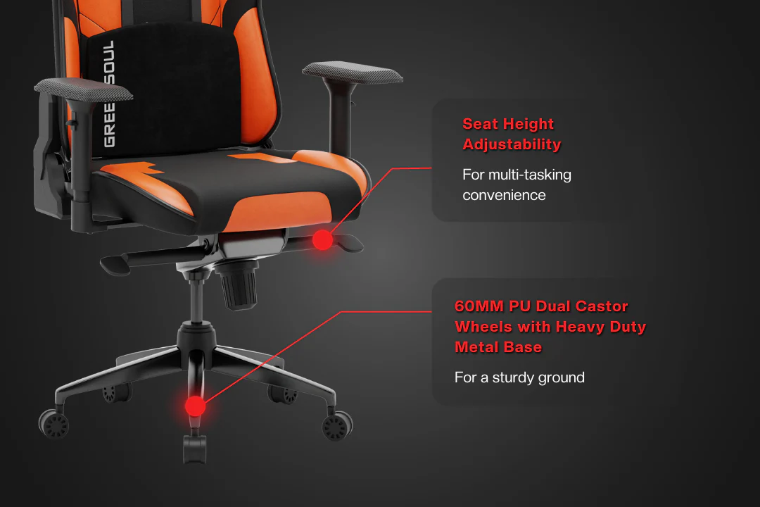 Green Soul Renewed Xtreme Gaming Chair - Image 17