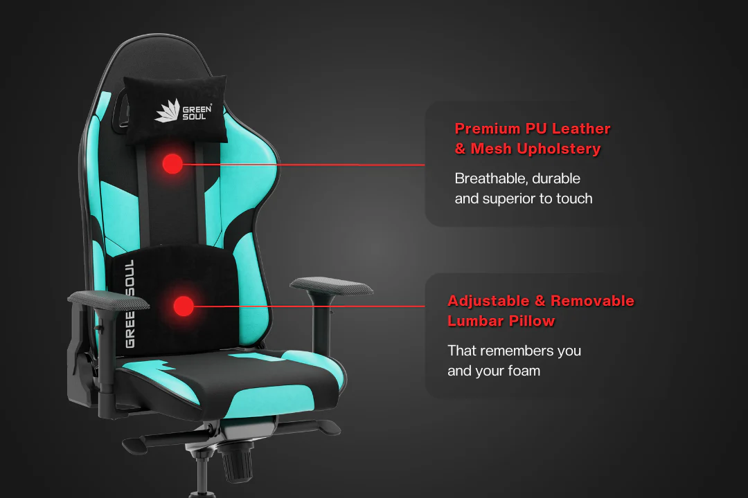 Green Soul Renewed Xtreme Gaming Chair - Image 20