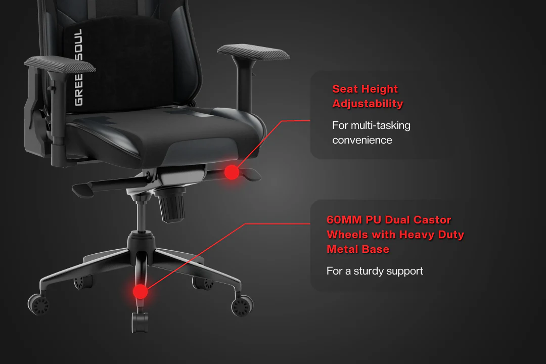 Green Soul Renewed Xtreme Gaming Chair - Image 21