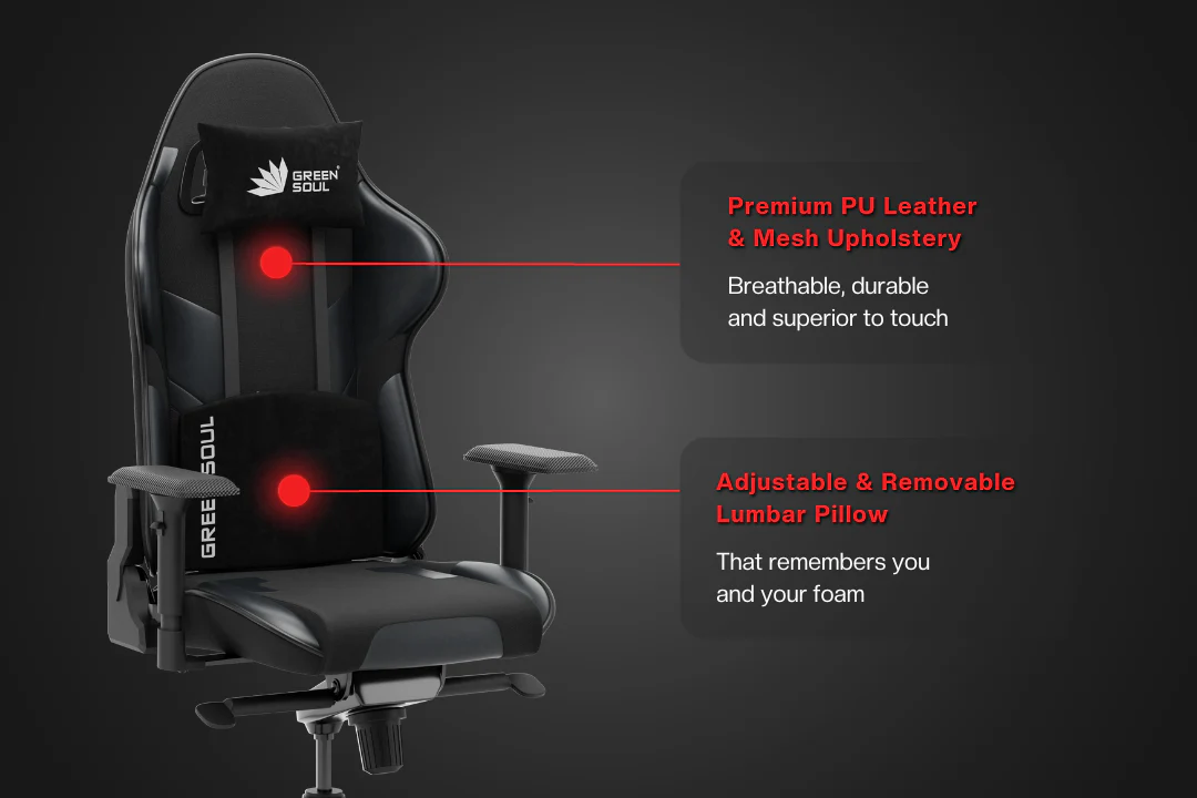 Green Soul Renewed Xtreme Gaming Chair - Image 22
