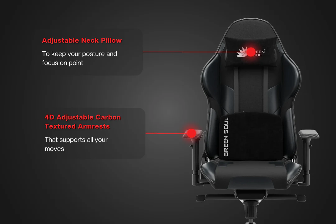 Green Soul Renewed Xtreme Gaming Chair - Image 23