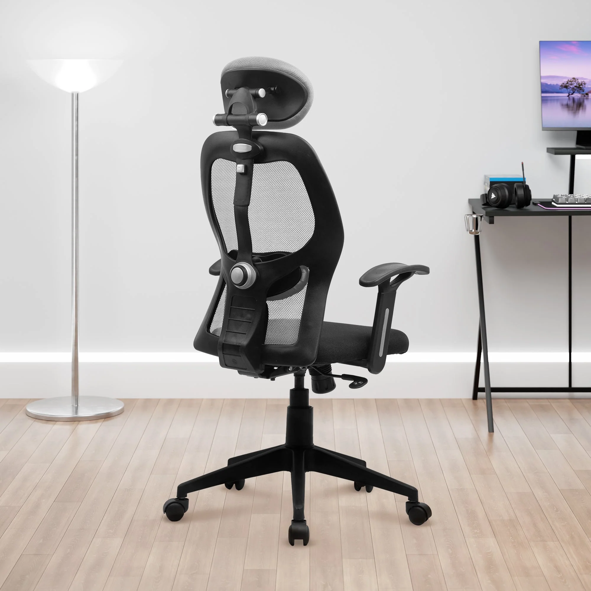 Green Soul Renewed Yoga High 1D Armrest Back Mesh Office Chair - Image 60