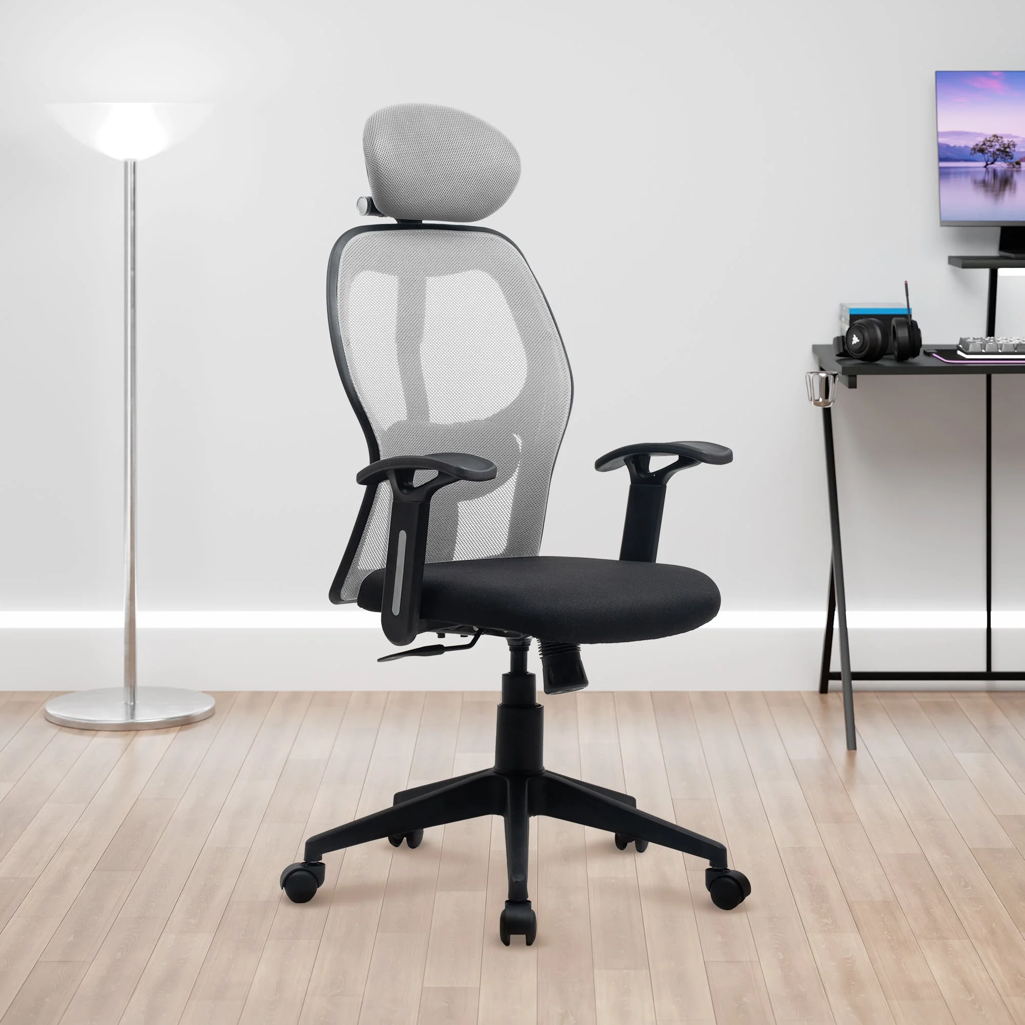 Green Soul Renewed Yoga High 1D Armrest Back Mesh Office Chair - Image 62