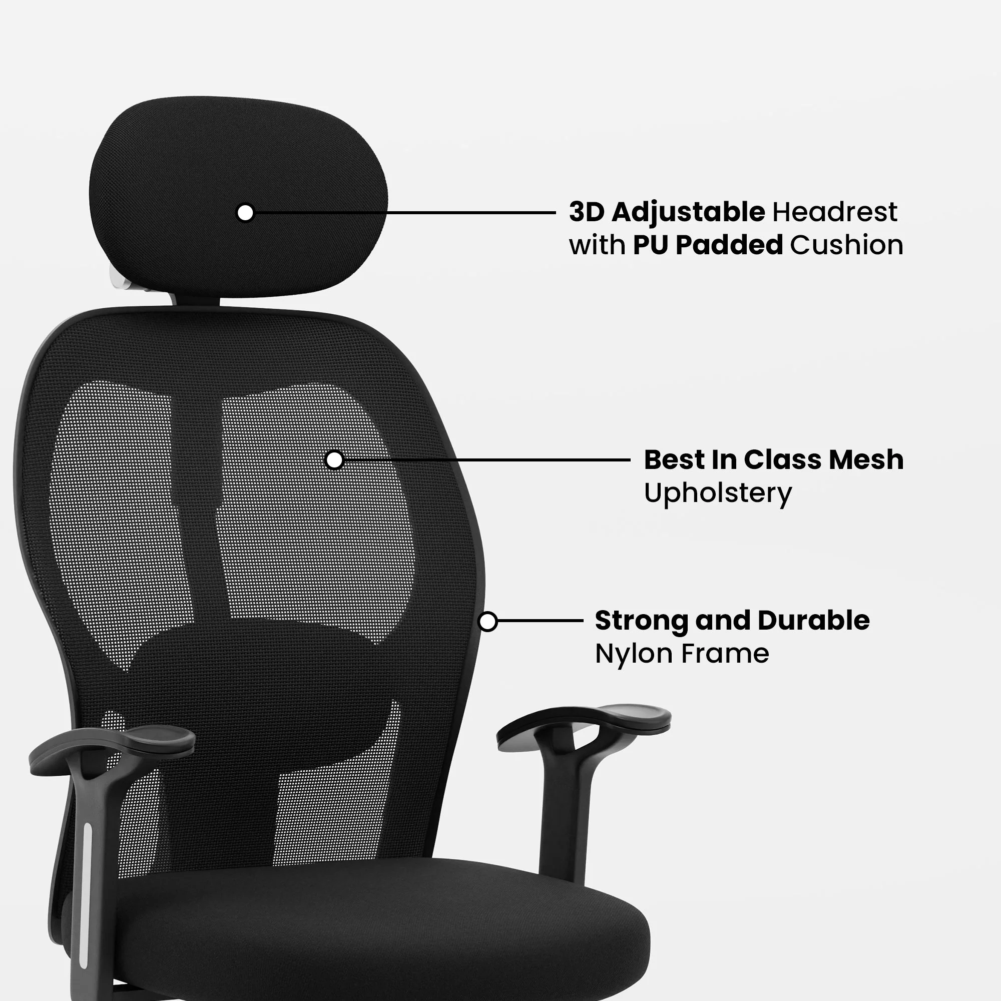 Green Soul Renewed Yoga High Back Mesh Office Chair - Image 22