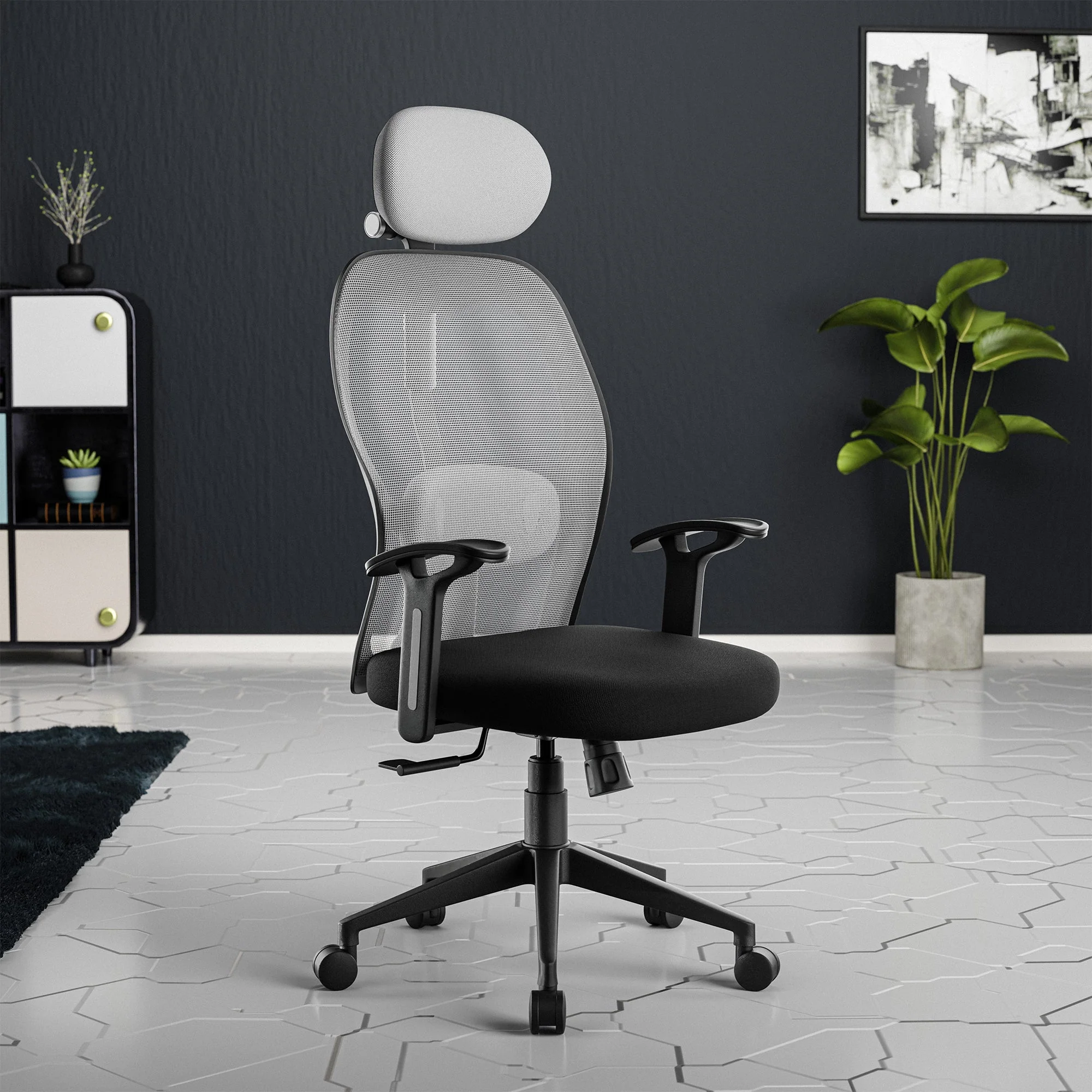 Green Soul Renewed Yoga High Back Mesh Office Chair - Image 28