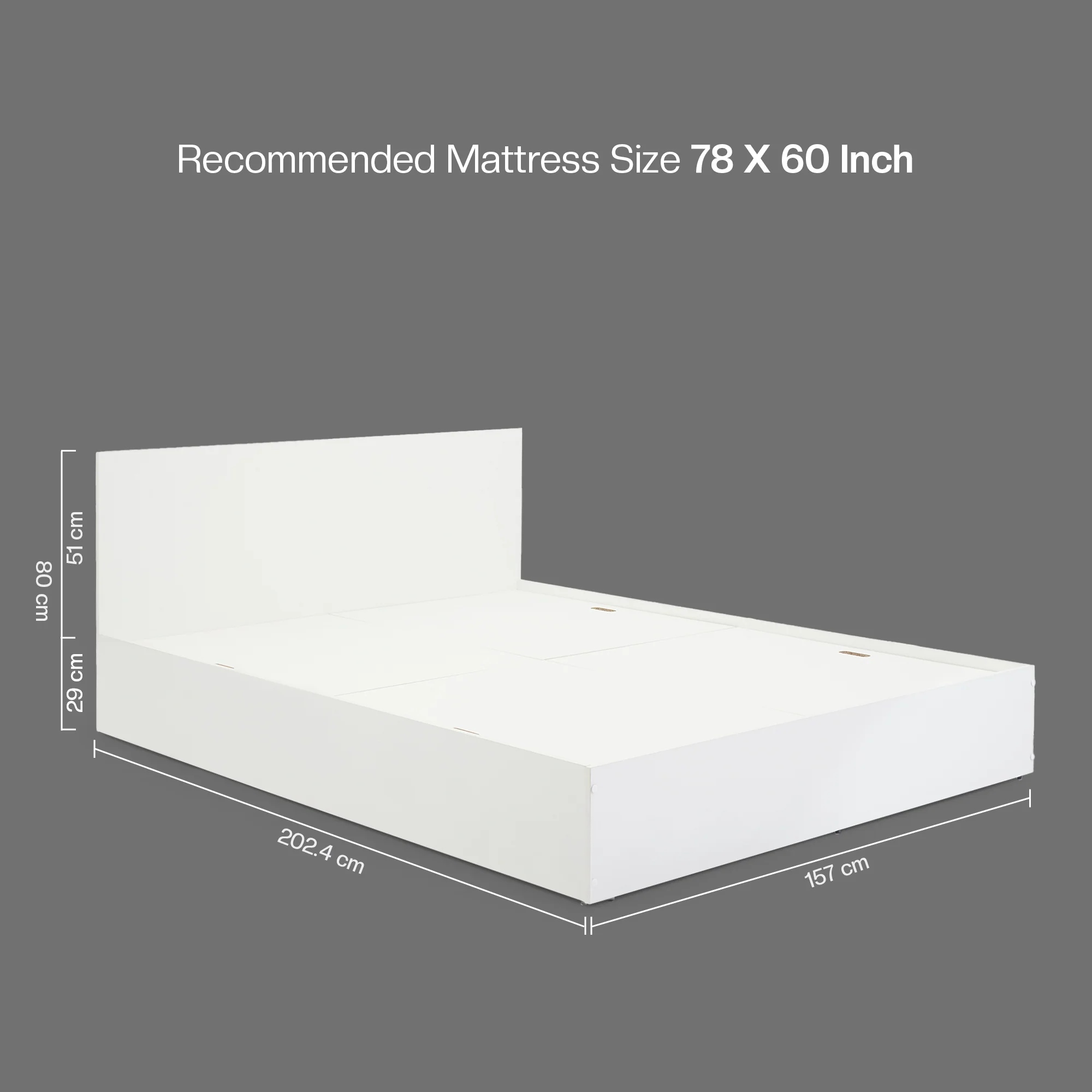 Green Soul Zenith Queen bed with Box Storage - Image 14
