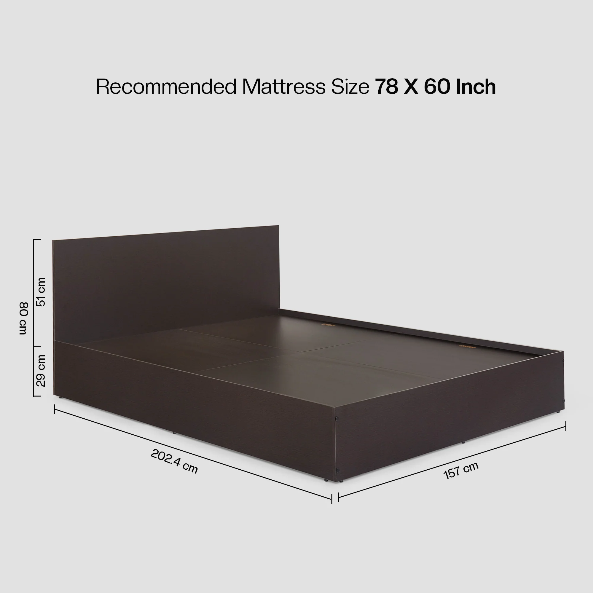 Green Soul Zenith Queen bed with Box Storage - Image 15