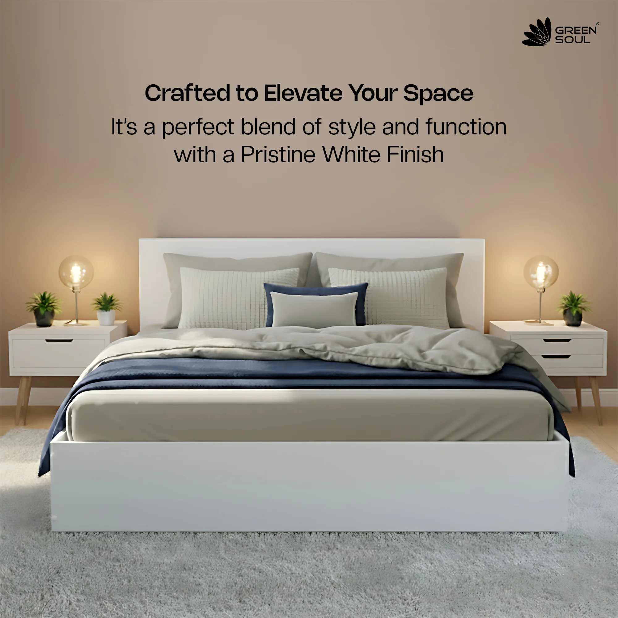 Green Soul Zenith Queen bed with Box Storage - Image 31
