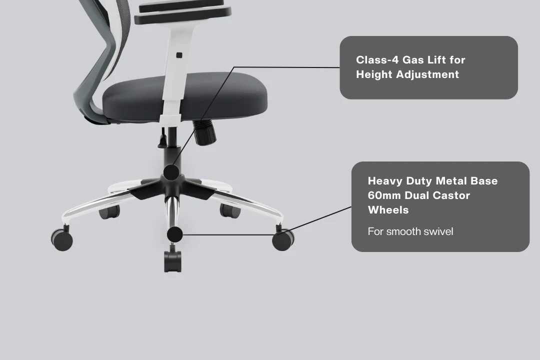 Green Soul Renewed Zodiac Lite High Back Mesh Office Chair - Image 143