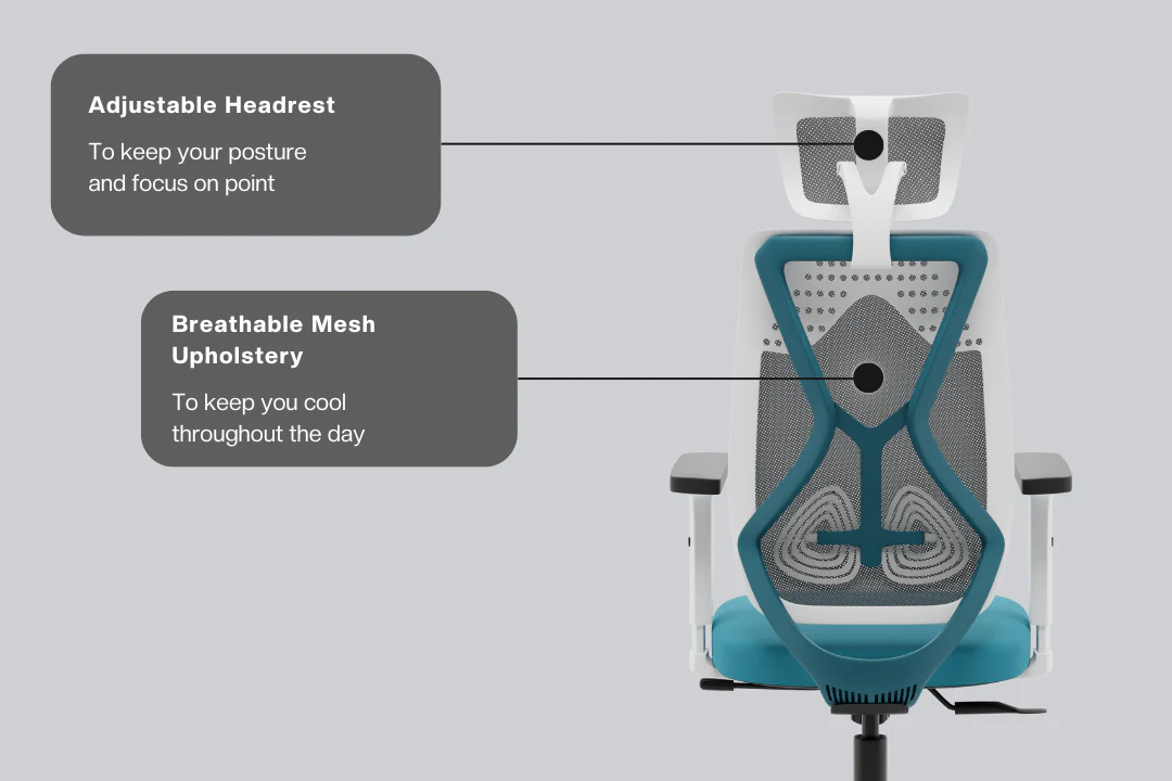 Green Soul Renewed Zodiac Lite High Back Mesh Office Chair - Image 152