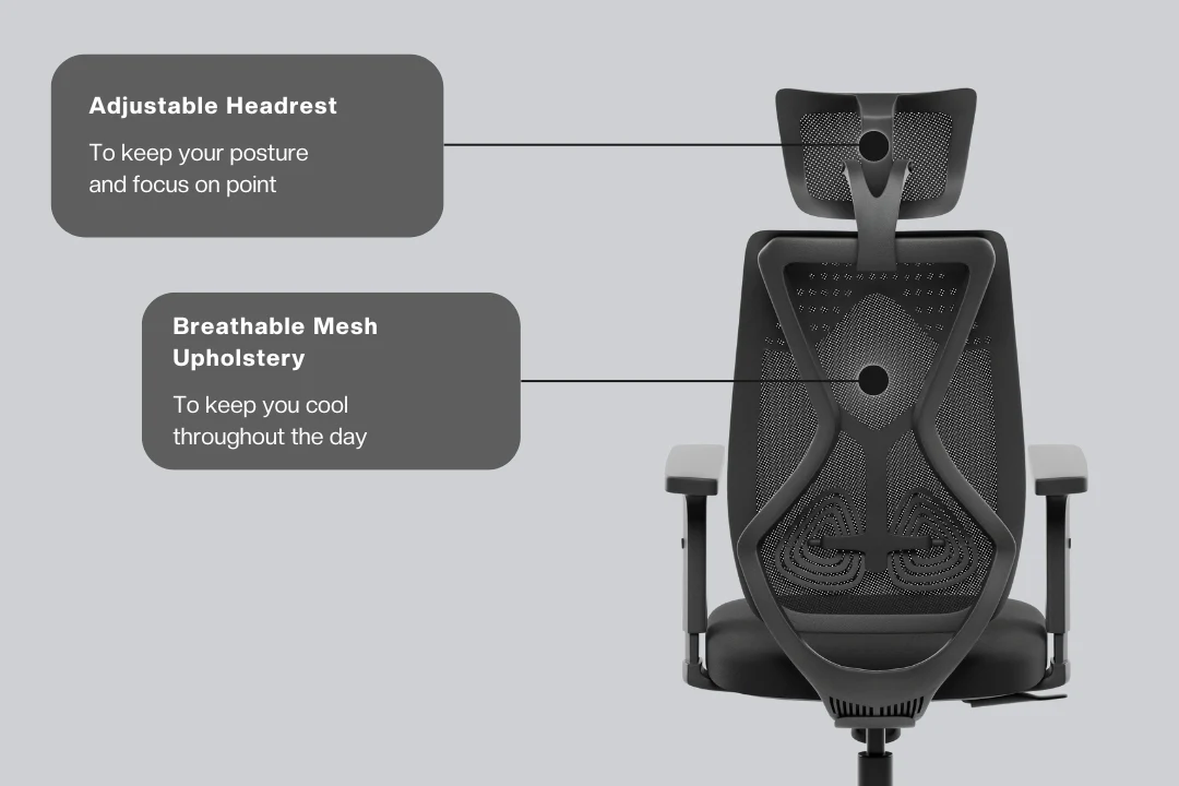 Green Soul Renewed Zodiac Lite High Back Mesh Office Chair - Image 170