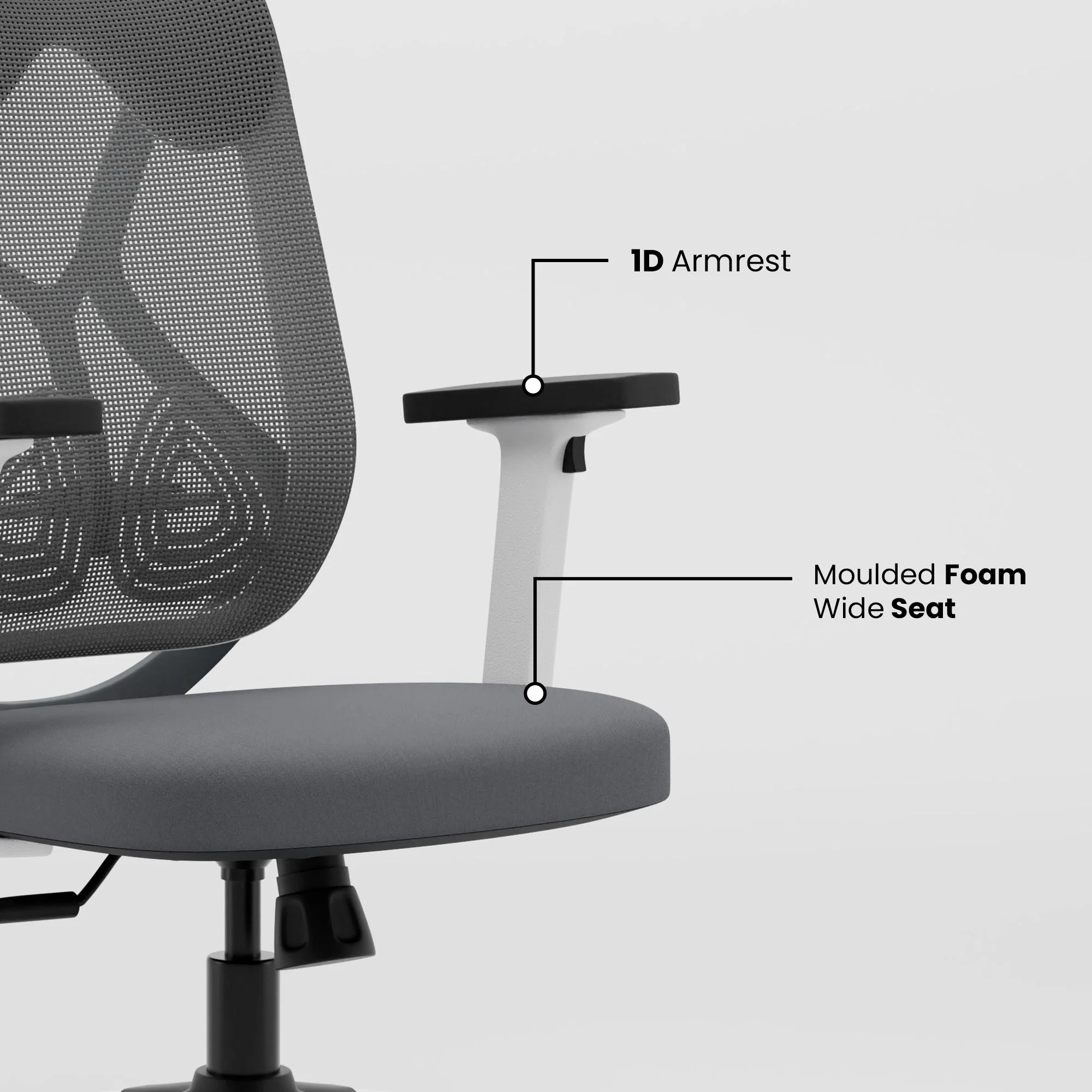 Green Soul Renewed Zodiac Lite High Back Mesh Office Chair - Image 182