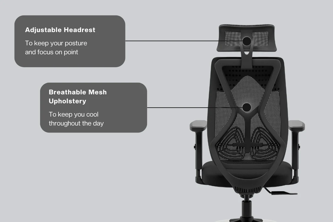 Green Soul Renewed Zodiac Lite High Back Mesh Office Chair - Image 229