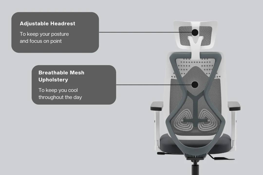 Green Soul Renewed Zodiac Lite High Back Mesh Office Chair - Image 262