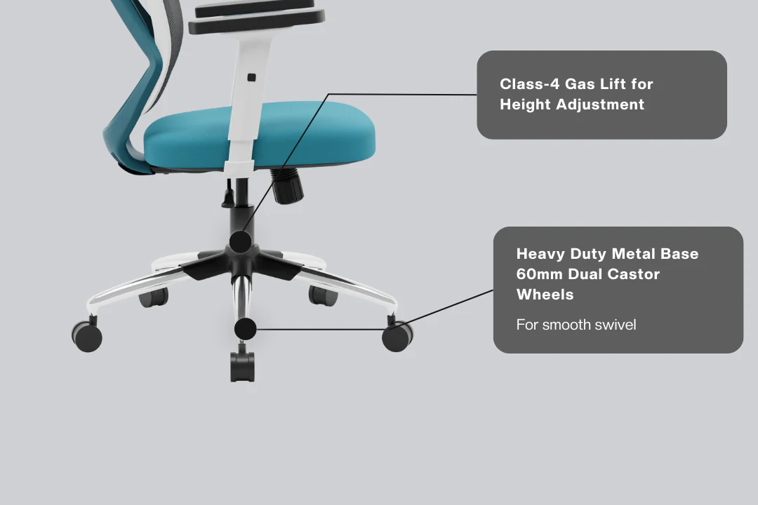 Green Soul Renewed Zodiac Lite High Back Mesh Office Chair - Image 268