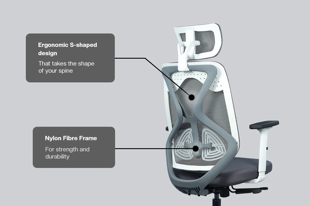 Green Soul Renewed Zodiac Pro Series High Back Mesh Office Chair - Image 98