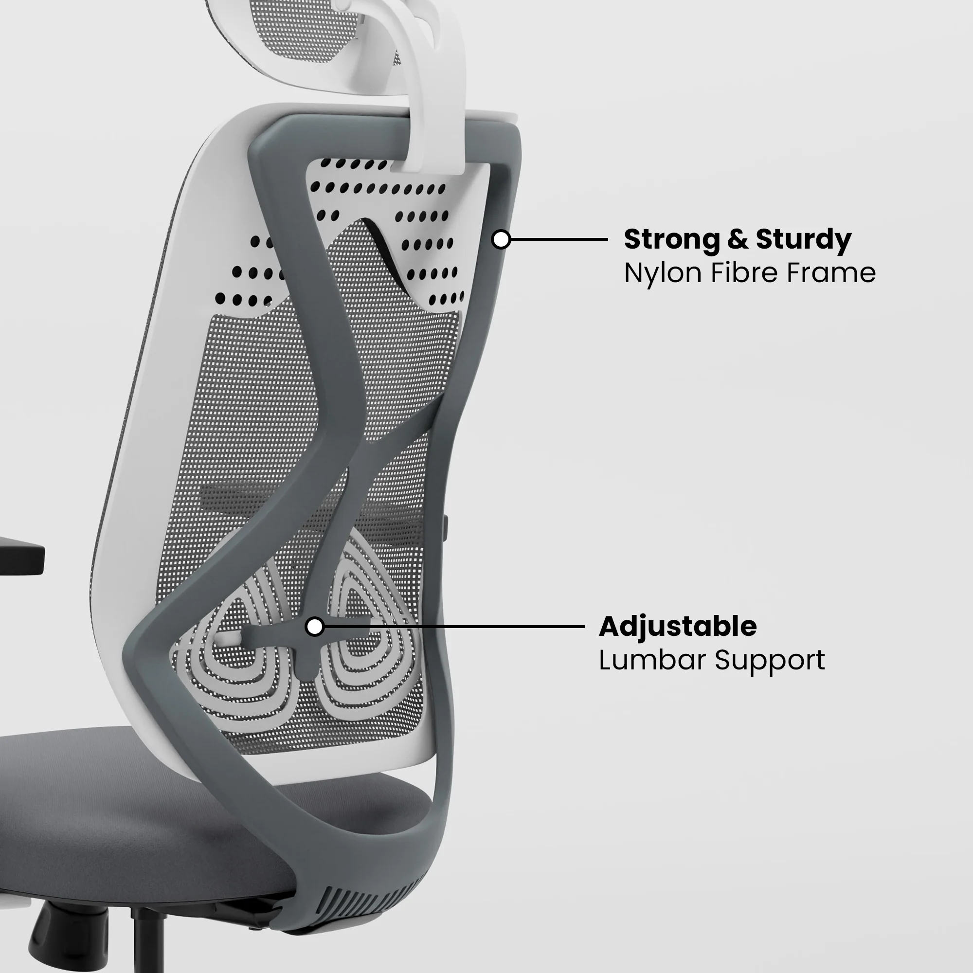 Green Soul Renewed Zodiac Superb High Back Mesh Office Chair - Image 10