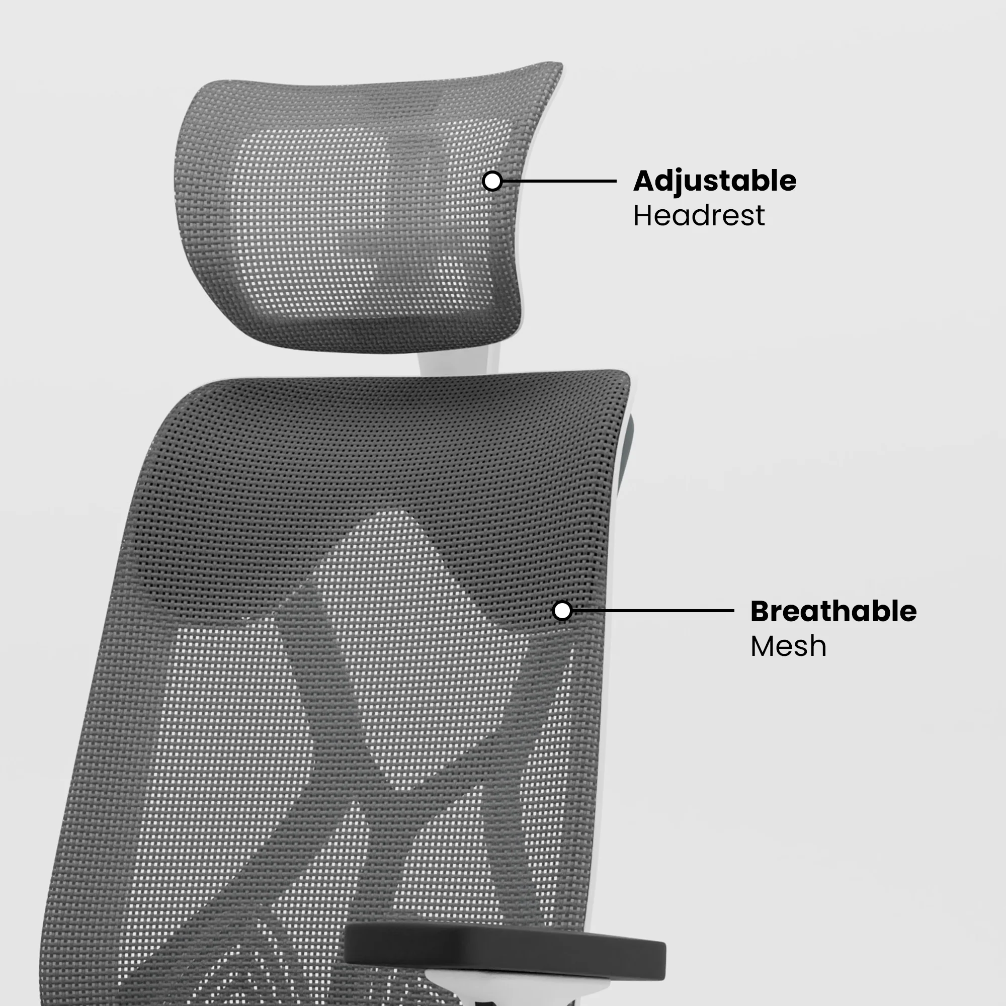 Green Soul Renewed Zodiac Superb High Back Mesh Office Chair - Image 13